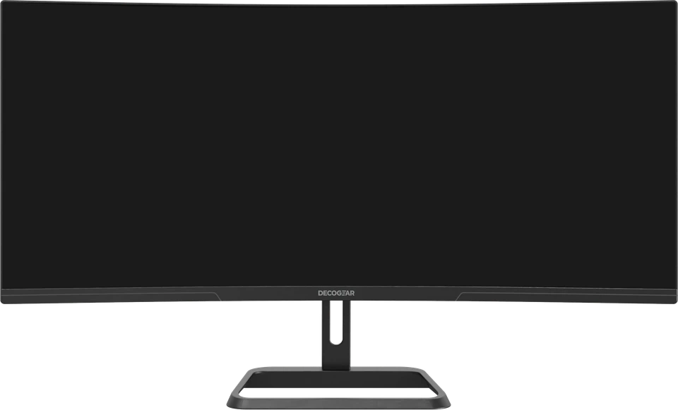 Deco Gear 34″ 180 Hz Monitor, front