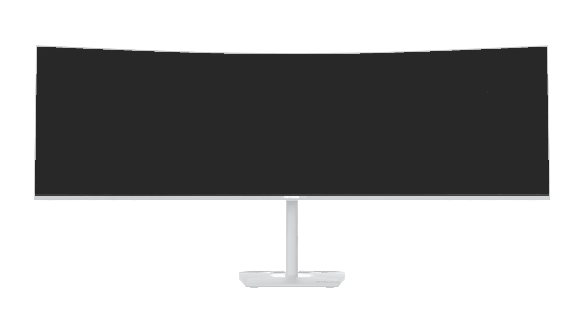 Deco Gear 49″ White Curved 5K DQHD, front view