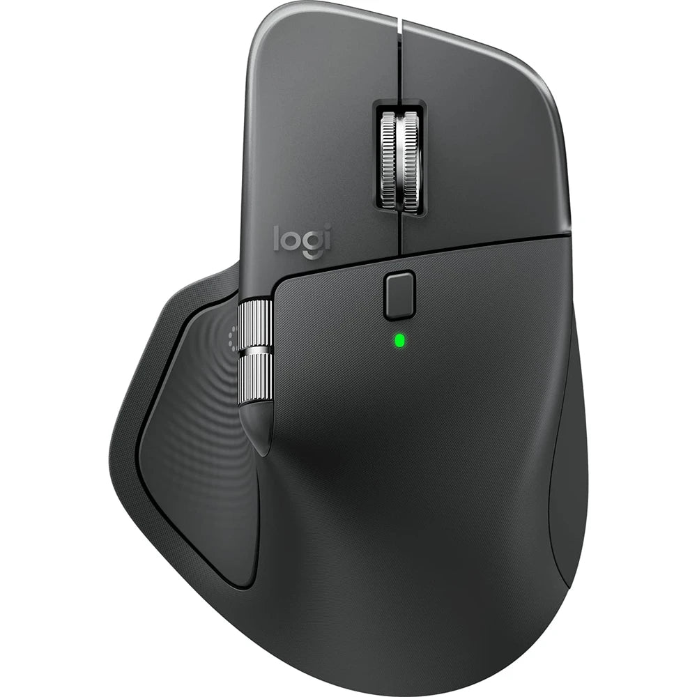 Logitech MX Master 4 wireless mouse in black